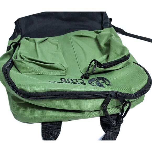 Sierra Club Olive Green Pocket Hiking Backpack - Picture 4 of 7